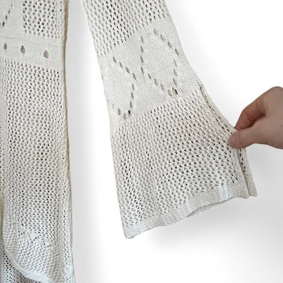 White knit dresscover - Picture 2 of 5